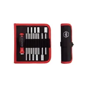 Śrubokręty - Wiha Zestaw wymiennych kling Wiha System 6 U106 T12 27713 do warsztatu zewnętrzny sześciokąt 12 szt System 6 U106 T12 - miniaturka - grafika 1