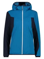 Kurtki i kamizelki sportowe damskie - cmp Kurtka softshellowa w kolorze niebiesko-granatowym - miniaturka - grafika 1