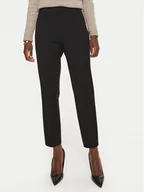 Spodnie damskie - Boss Spodnie materiałowe Tilunara 50490056 Czarny Regular Fit - miniaturka - grafika 1