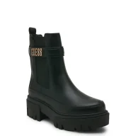 Botki damskie - Guess Skórzane botki - miniaturka - grafika 1