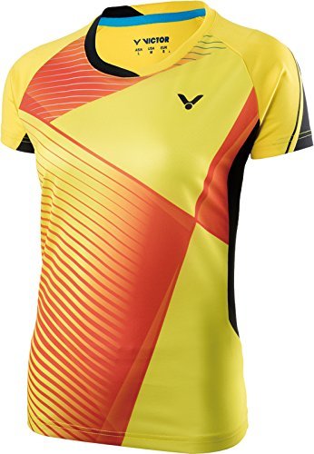 VICTOR damska koszulka Games Female żółta 6357-L Shirt, L
