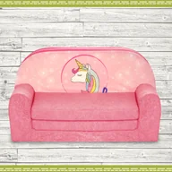 Łóżka dla dzieci i młodzieży - Galeriatrend Sofka Dziecięca Mini Kanapa Magiczny Jednorożec - miniaturka - grafika 1