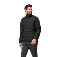 Kurtki męskie - Męska kurtka puchowa Jack Wolfskin ATHER DOWN JKT M black - XXXL - miniaturka - grafika 1