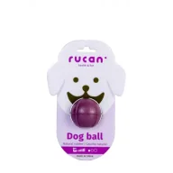 Zabawki dla psów - Rucan Ball Small Purple - S, bardzo twarda, fioletowa piłka na przysmaki dla psa - miniaturka - grafika 1