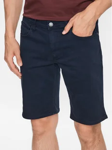 Blend Szorty materiałowe 20713333 Granatowy Regular Fit - Spodenki męskie - miniaturka - grafika 1