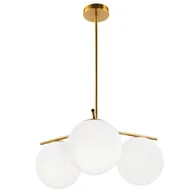 Lampy sufitowe - Step into design Lampa wisząca Venus-3 kule mosiądz Step Into Design ST-5026-3 BRASS - miniaturka - grafika 1