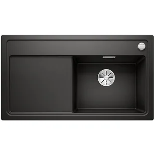 Blanco Zlew ZENAR 5S Czarny prawa korek auto. InFino 526046 - Zlewozmywaki - miniaturka - grafika 1