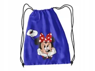 Torby szkolne - WOREK DO SZKOŁY WF/BUTY MYSZKA MINNIE + IMIĘ - miniaturka - grafika 1