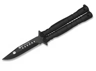 Noże - Nóż składany motylek K25 02131 Balisong Black (01RU02131) T 01RU02131 - miniaturka - grafika 1