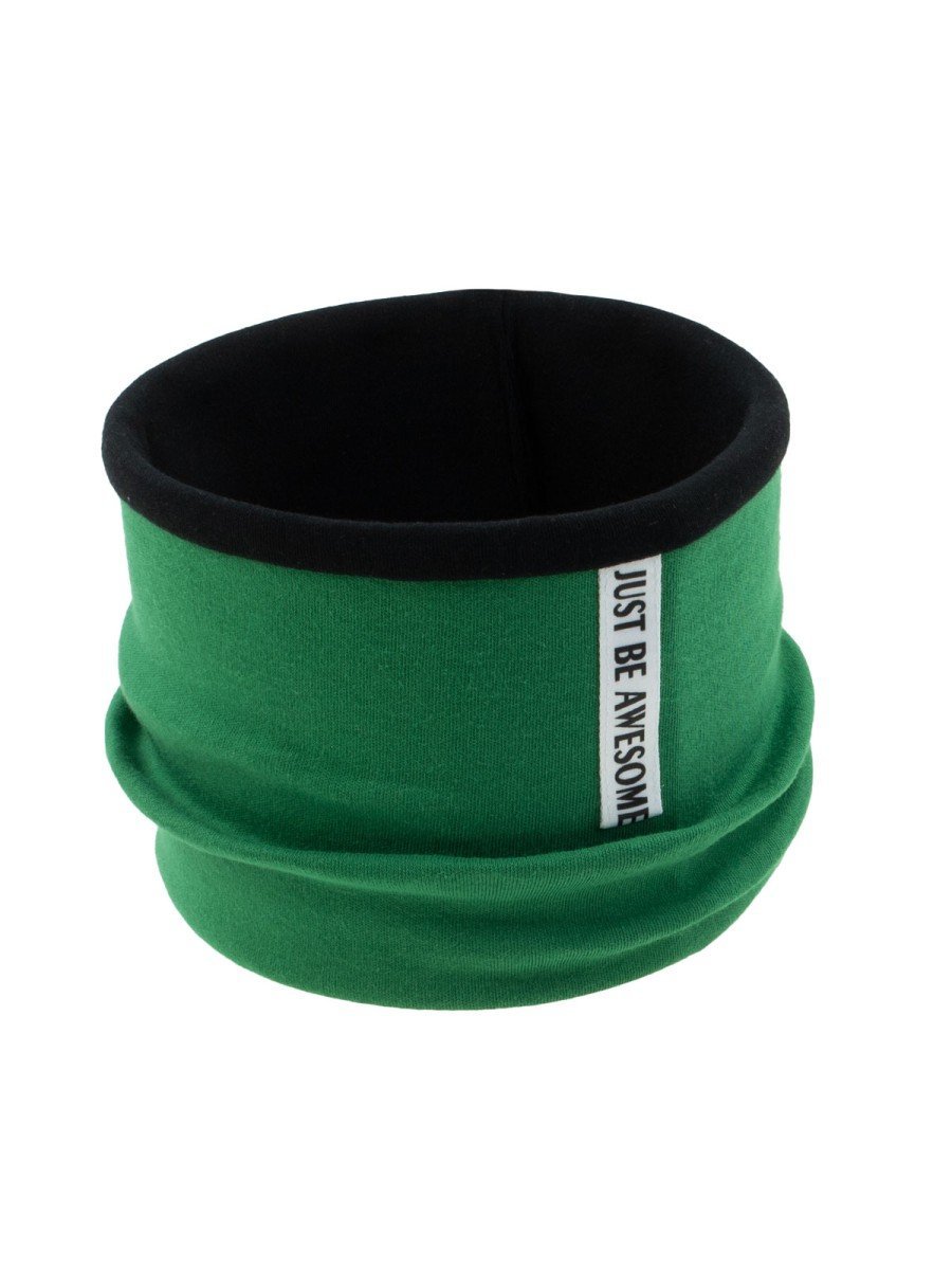 Niemowlęcy komin bawełniany zielony Nicol,r.56