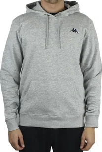 Kappa Kappa Vend Hooded 707390-15-4101M szare L - Bluzy męskie - miniaturka - grafika 1