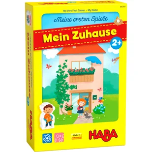 Moja pierwsza gra - Mój dom, gra rodzinna, Haba - Gry planszowe - miniaturka - grafika 1