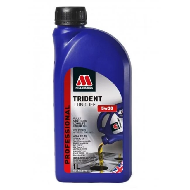 Millers Oils TRIDENT 5W-30 LONGLIFE 1L