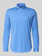 Koszule męskie - Koszula casualowa o kroju regular fit z wyhaftowanym logo model ‘Estate’ - miniaturka - grafika 1