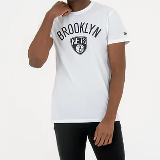 Koszulki sportowe męskie - Koszulka do koszykówki z krótkim rękawem męsko-damska Era NBA Brooklyn Nets - grafika 1