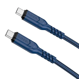 HOCO kabel Typ C do Typ C PD 60W VICTORY X59 1m niebieski - Kable USB - miniaturka - grafika 1