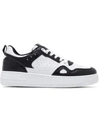 Trampki damskie - Sixth Sens Sneakersy w kolorze biało-czarnym - miniaturka - grafika 1