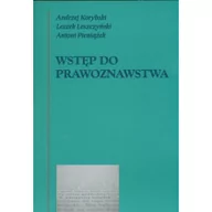 Podręczniki dla szkół wyższych - UMCS Wydawnictwo Uniwersytetu Marii Curie-Skłodows Korybski Leszczyński i inni Wstęp do prawoznawstwa - miniaturka - grafika 1