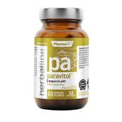 Suplementy naturalne - PHARMOVIT Pharmovit Herballine Paravitol 60 k wsparcie jelit PH0085 - miniaturka - grafika 1