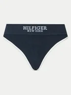 Majtki damskie - Tommy Hilfiger Stringi UW0UW05219 Granatowy - miniaturka - grafika 1