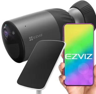 KAMERA BEZPRZEWODOWA EZVIZ BC1C + PANEL SOLARNY - Kamery do monitoringu - miniaturka - grafika 1