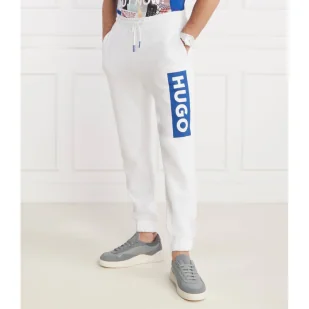 Hugo Blue Spodnie dresowe Nuram | Regular Fit - Dresy męskie - miniaturka - grafika 1