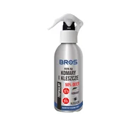 Zwalczanie i odstraszanie szkodników - Bros Płyn na komary i kleszcze 50% DEET. Środek na komary 130ml. - miniaturka - grafika 1
