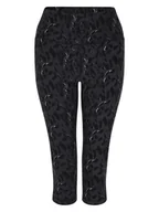 Spodnie sportowe damskie - Dare 2b Legginsy sportowe "Influential" w kolorze antracytowym - miniaturka - grafika 1