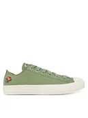 Trampki damskie - Converse Trampki Chuck Taylor All Star Rose Cross Stitch A13658C Zielony - miniaturka - grafika 1