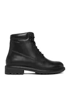 Botki męskie - Badura Trzewiki EO-HAMPTON-03 MI08 Czarny - miniaturka - grafika 1