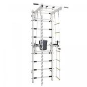 Wyposażenie sportowe i gimnastyczne - drabinka gimnastyczna Trick + poręcze - biały - miniaturka - grafika 1