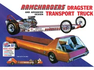 Modele do sklejania - Model Plastikowy - Samochód 1:25 Ramchargers Dragster & Transporter Truck - miniaturka - grafika 1