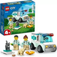 Klocki - LEGO City Karetka weterynaryjna 60382 - miniaturka - grafika 1