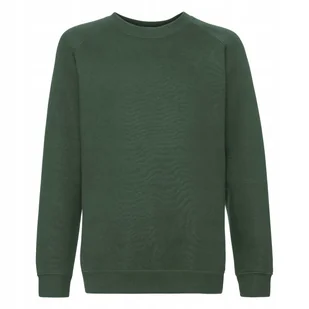 Bluza Dziecięca Raglan Sweat Zielony butelkowy r. 3-4(104) - Bluzy dla dziewczynek - miniaturka - grafika 1
