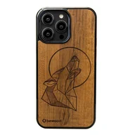 Etui i futerały do telefonów - Drewniane Etui Bewood iPhone 14 Pro Max WILK IMBUIA - miniaturka - grafika 1