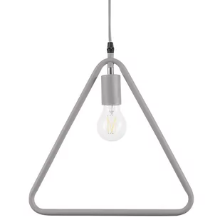 Beliani Lampa wisząca Lampa wisząca metalowa szara JURUENA 87185 - Lampy sufitowe - miniaturka - grafika 1