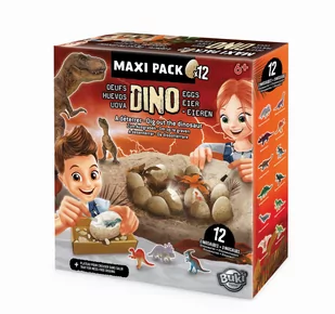 12 Jajek Dinozaura Mały Archeolog Buki - Mały naukowiec - miniaturka - grafika 1