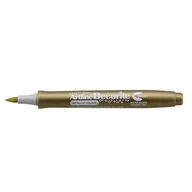 Markery permanentne - [BS] MARKER DECORITE 1MM METALICZNY ZŁOTY AR-033 TOMA - miniaturka - grafika 1