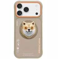 Etui i futerały do telefonów - Etui Nimmy Glasses Cool Dog MagSafe do iPhone 17 beżowy - miniaturka - grafika 1