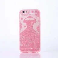 Etui i futerały do telefonów - Etui na telefon komórkowy Mandala dla Apple iPhone 6 / 6s Design Etui ochronne Pokrowiec z motywem Sukienka Pokrowiec Torba Zderzak Różowy - miniaturka - grafika 1