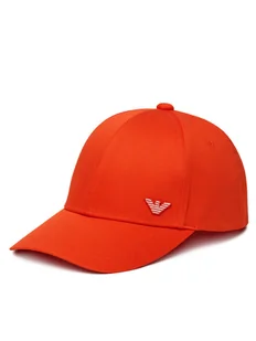 Emporio Armani Czapka z daszkiem EX000004 AF12603 U5026 Pomarańczowy - Czapki męskie - miniaturka - grafika 1