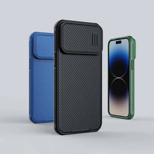 Nillkin CamShield S Case etui iPhone 14 Pro Max pancerny pokrowiec osłona na aparat fioletowe - Etui i futerały do telefonów - miniaturka - grafika 6
