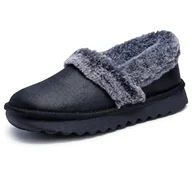 Kapcie damskie - Skechers Damskie kapcie Cozy Up, Czarny, 36 EU - miniaturka - grafika 1