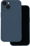 Etui i futerały do telefonów - Nakładka Silicon do iPhone 17 Pro Max 6,9" ciemnoniebieska - miniaturka - grafika 1