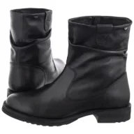 Botki damskie - Botki Czarne 55282-51 (WO247-a) Wojas - miniaturka - grafika 1