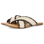 Sandały damskie - GIOSEPPO assu, sandały damskie, białe kości słoniowej, 36 EU, Kolor biały, 36 EU - miniaturka - grafika 1