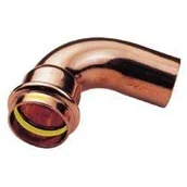 Akcesoria hydrauliczne - Łuk 90°, jednokielichowy, 42 CU B Press Gas - miniaturka - grafika 1