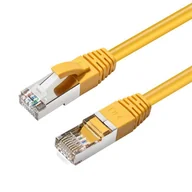 Kable - Microconnect Cat6A S/Ftp 0,5M Żółty Lszh - miniaturka - grafika 1