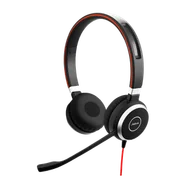 Słuchawki - Jabra Evolve 40 UC Stereo USB-C - miniaturka - grafika 1