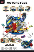 Zabawki konstrukcyjne - Dla Dzieci Zestaw Z Efektem Dymu Dla Motocykli - miniaturka - grafika 1